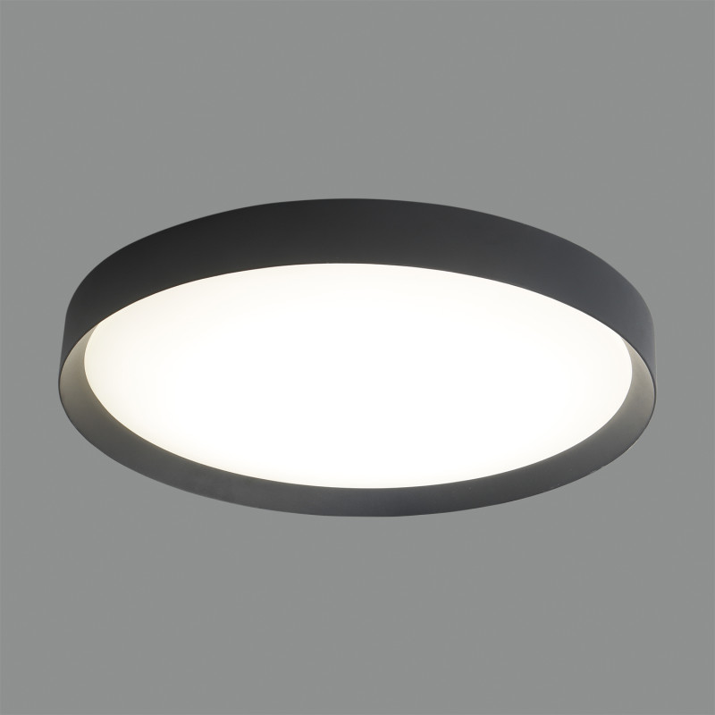 Minsk stropné svietidlo 3758/60 Black, LED 42W 4000K 3208lm, CRI90 CL.I, Integrated LED, Casambi