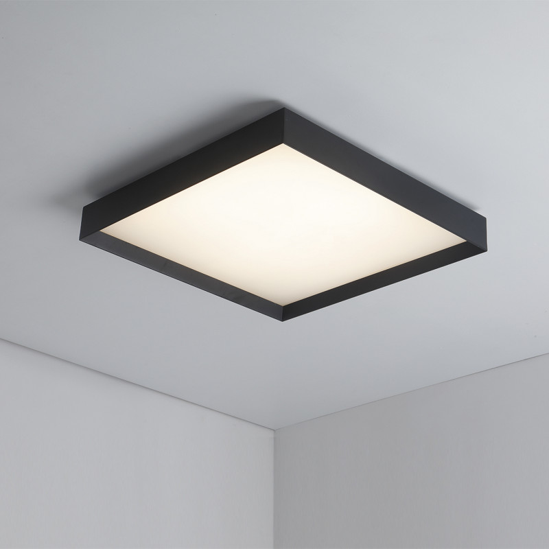 Munich stropné svietidlo 3759/60 Black, LED 52W 3000K 3967lm, CRI90 CL.I, Integrated LED, Dim. DALI/Push