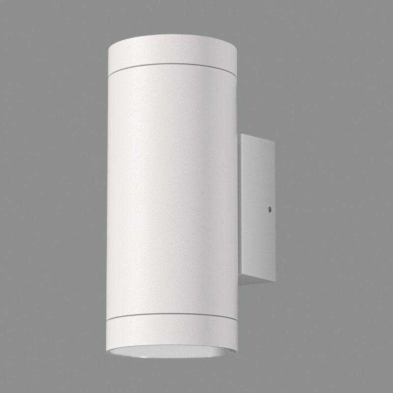 Nori Wall Lamp 16/2044-2 White, LED E27 2x15W, CL.I IP65