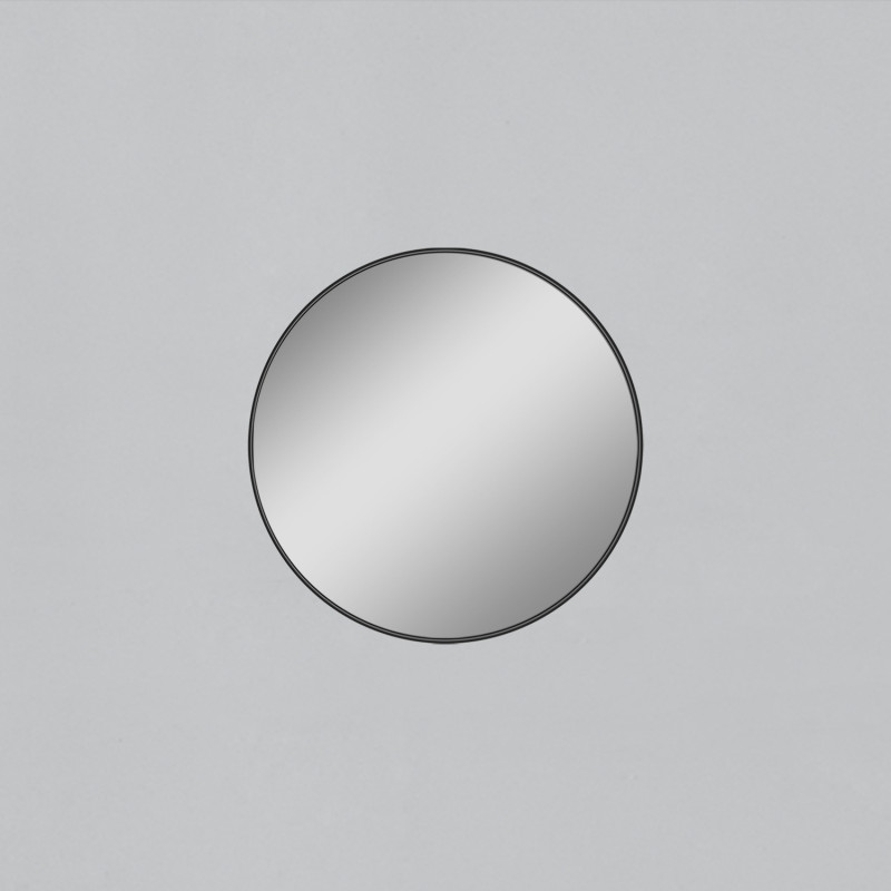 Olbia Mirror 3958 Ø810 Black, Without lighting