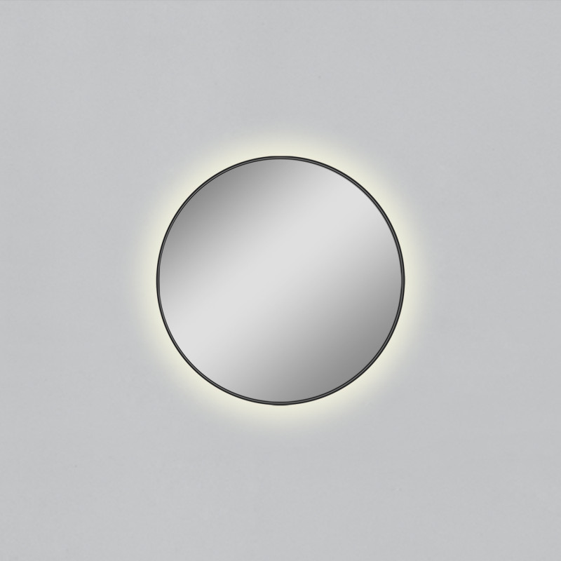 Olbia Mirror 3958 Ø810 Black, LED 46W 3000K 3140lm, CRI90 CL.II IP44, Integrated LED