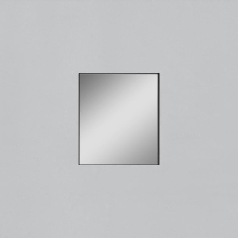 Oristano Mirror 3957 710(h)x810 Black, Without lighting