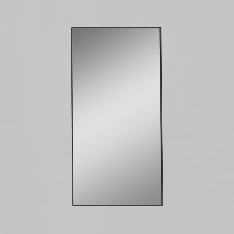 Oristano Mirror 3957 1610(h)x810 Black, Without lighting