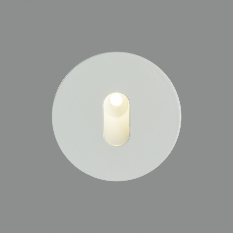 Paul Recessed 16/3578 White, LED 3W 3000K 290lm, CRI90 CL.II, Integrated LED