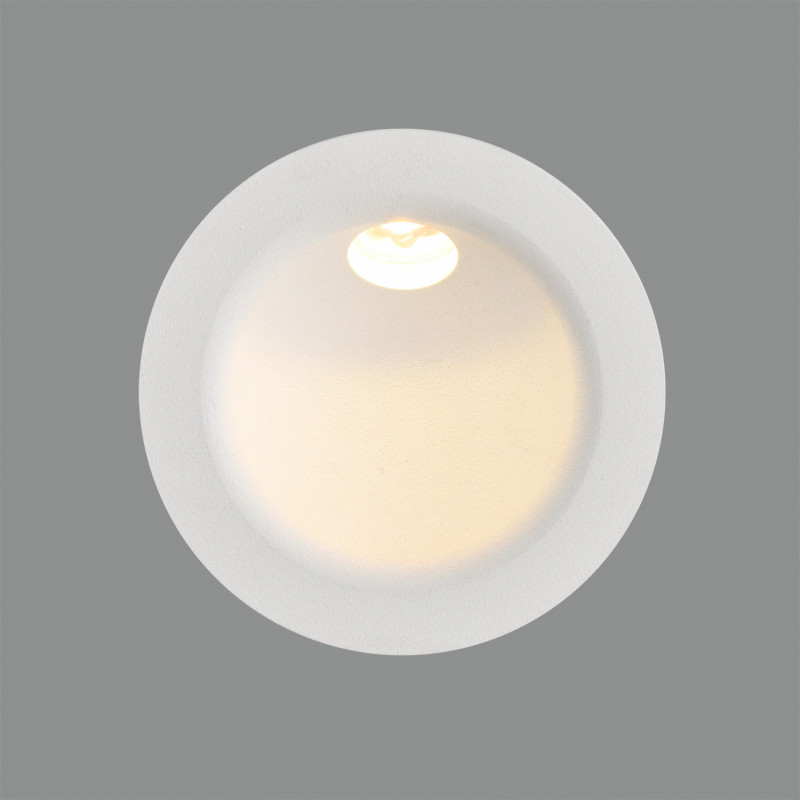 Regal Recessed 16/3767-8 White, LED 3W 3000K 245lm, CRI90 CL.II IP54
