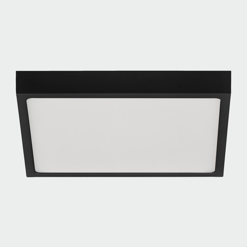 Roku stropné svietidlo 3436/27 Black, LED 24W 3000K 1930lm, CRI90 CL.II, Integrated LED