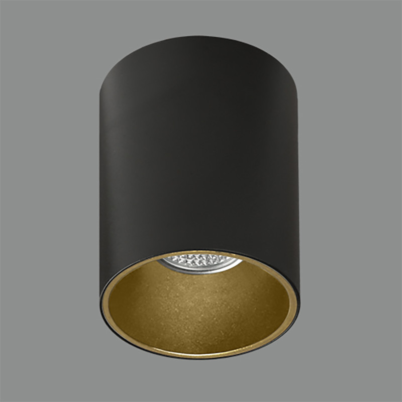 Soul stropné svietidlo 3792/8 Black/Satin Gold, LED GU10 8W, CL.I
