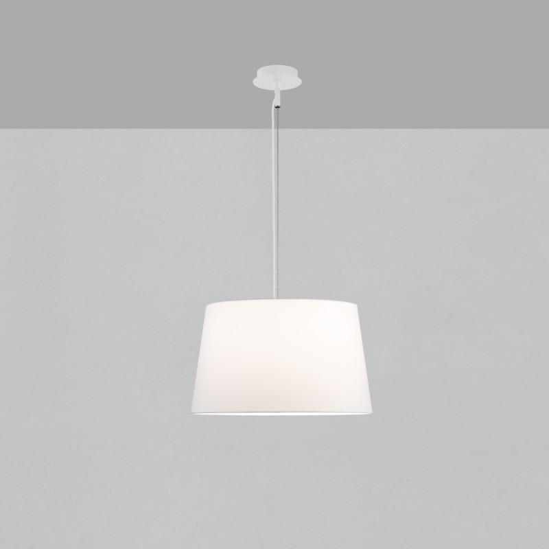 Stilo Pendant lamp 8202/42 White, LED E27 15W, CL.I