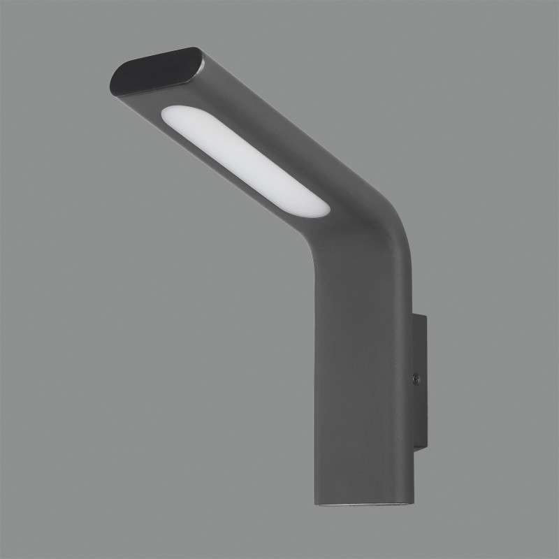 Zen Wall Lamp 16/2038-25 Anthracite, LED 10W 3000K 720lm, CRI90 CL.I IP65, Integrated LED