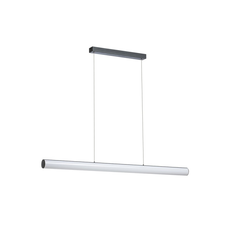 RENDL RIVIER LED I závesná čierna/číry akrylát 230V LED 24W 3000K R14495