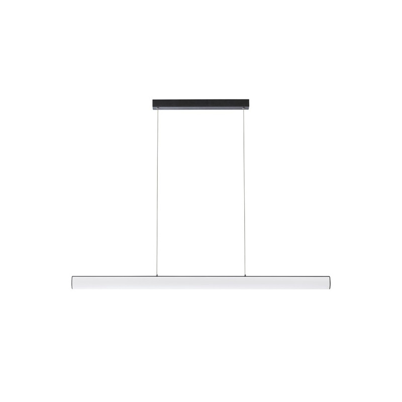 RENDL RIVIER LED I závesná čierna/číry akrylát 230V LED 24W 3000K R14495