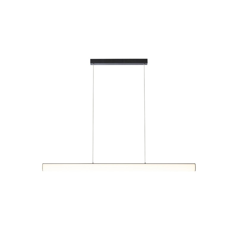 RENDL RIVIER LED I závesná čierna/číry akrylát 230V LED 24W 3000K R14495