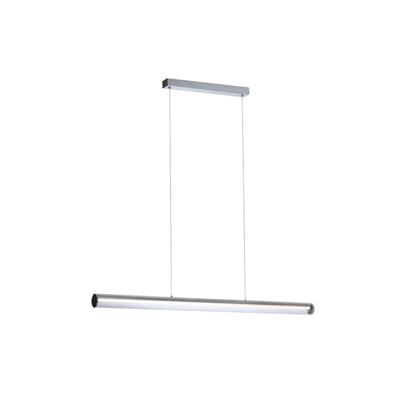 RENDL RIVIER LED I závesná chróm/číry akrylát 230V LED 24W 3000K R14493