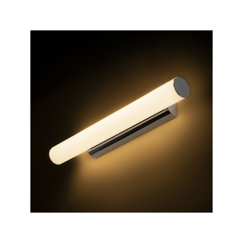 RENDL RIVIER LED 59 nástenná chróm/mliečny akrylát 230V LED 18W 3000K R14488