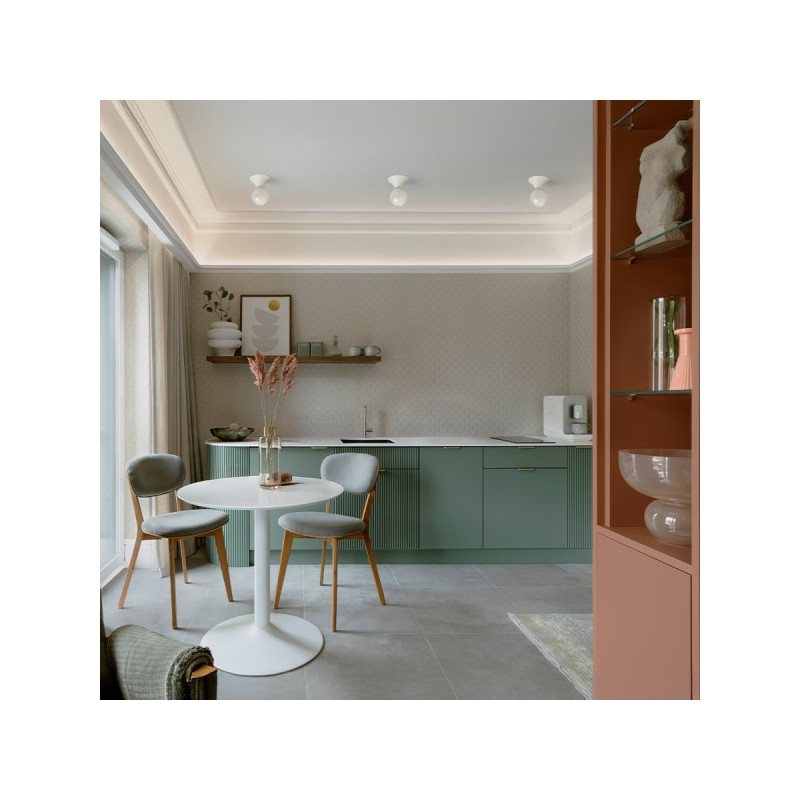 RENDL BOY stropná biela plast 230V LED E27 11W IP44 R14462