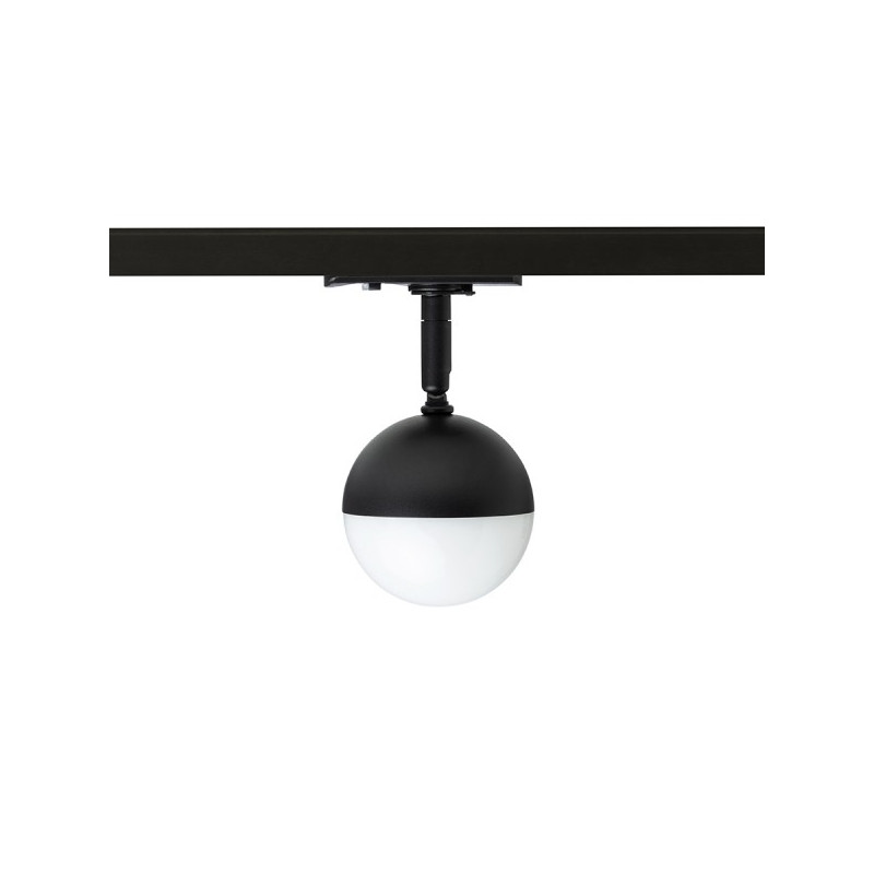 RENDL LYRA pre jednookr. lištu čierna mliečny akrylát 230V LED 5W  3000K R14427