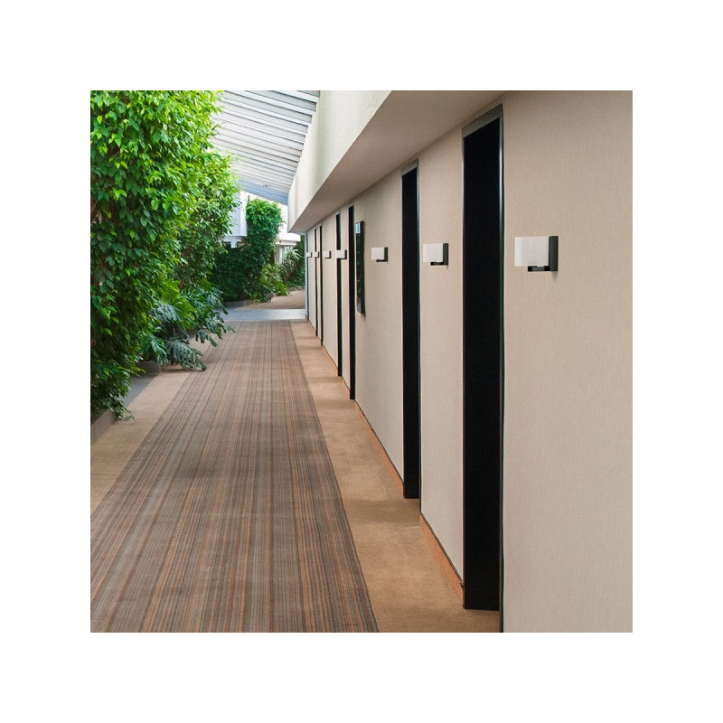 RENDL PHILLY nástenná čierna opálové sklo 230V LED G9 7W R14389