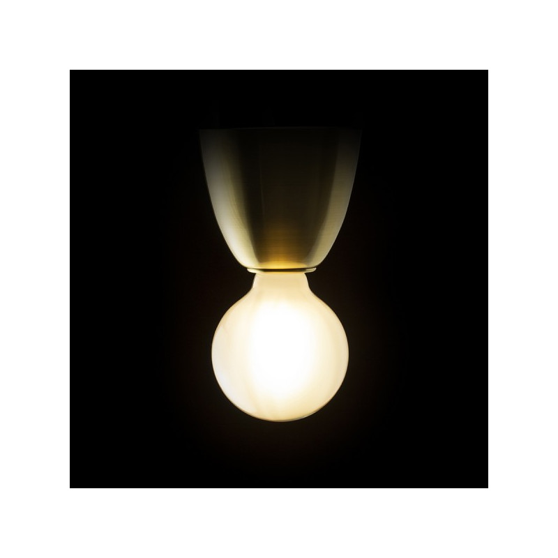 RENDL REACH stropná česaná mosadz 230V LED E27 11W R14385