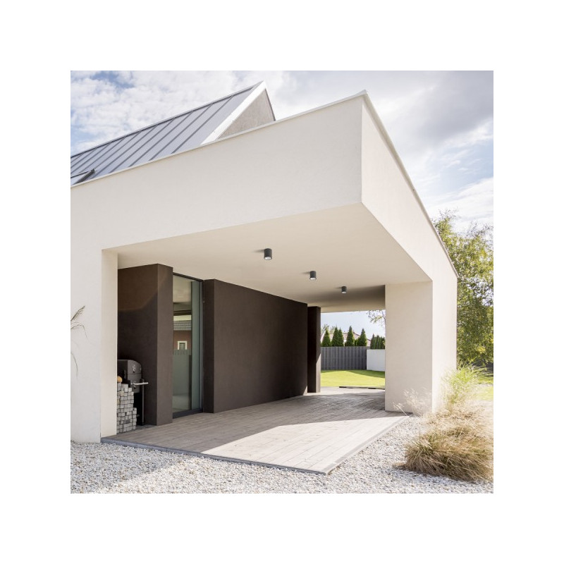 RENDL KORNELIA 10 stropná čierna 230V LED 15W IP65 3000K R14381