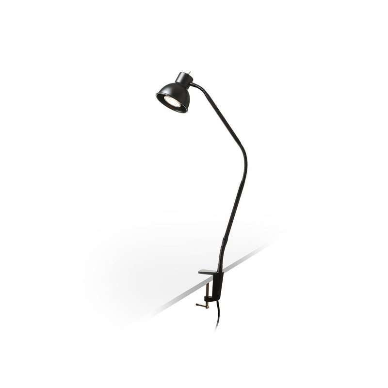 RENDL HARMONY s držiakom na stôl čierna  230V LED GU10 8W R14377