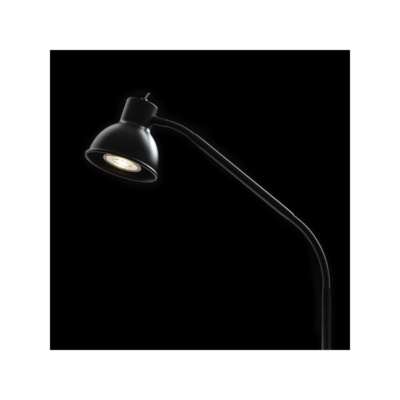 RENDL HARMONY s držiakom na stôl čierna  230V LED GU10 8W R14377