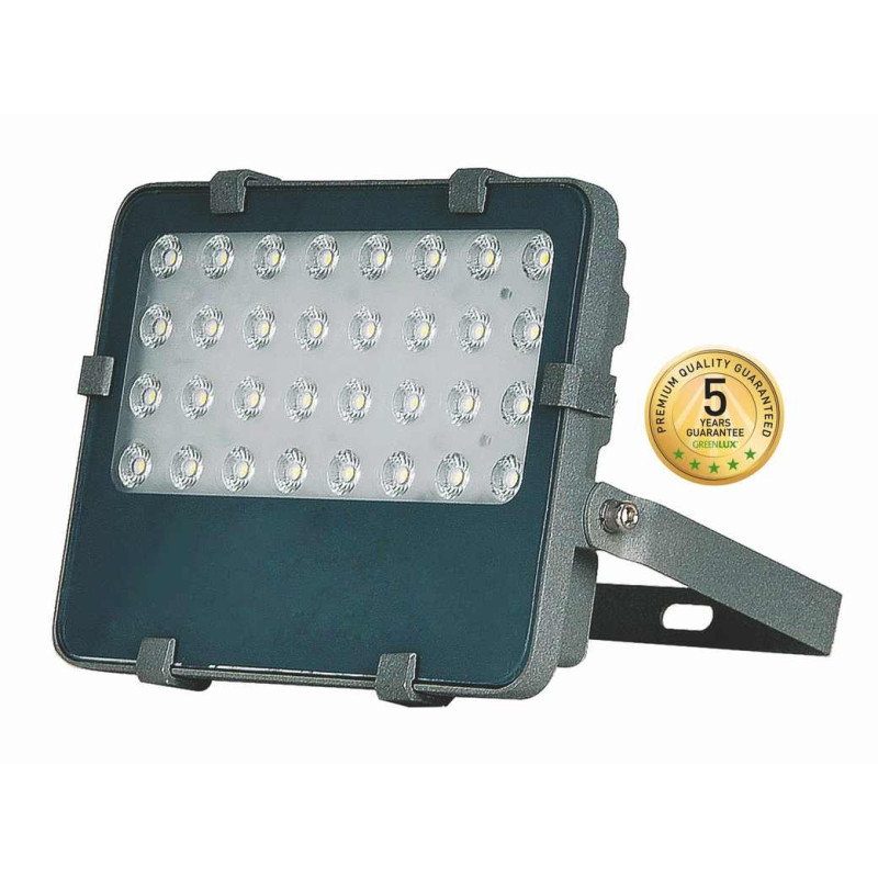 Greenlux GAMA PROFI SMD 30W GRAY 3000lm - Reflektor LED GXPR094