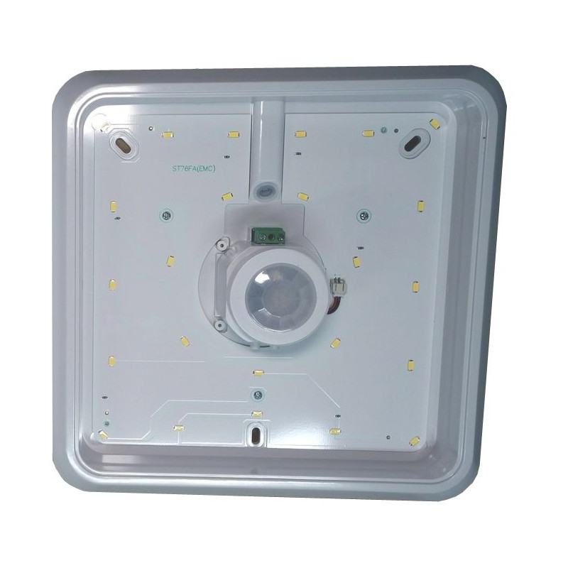 Greenlux LED MANA-S 12W NW 850lm - Dekoratívne svietidlo LED s PIR čidlom pohybu GXPS008