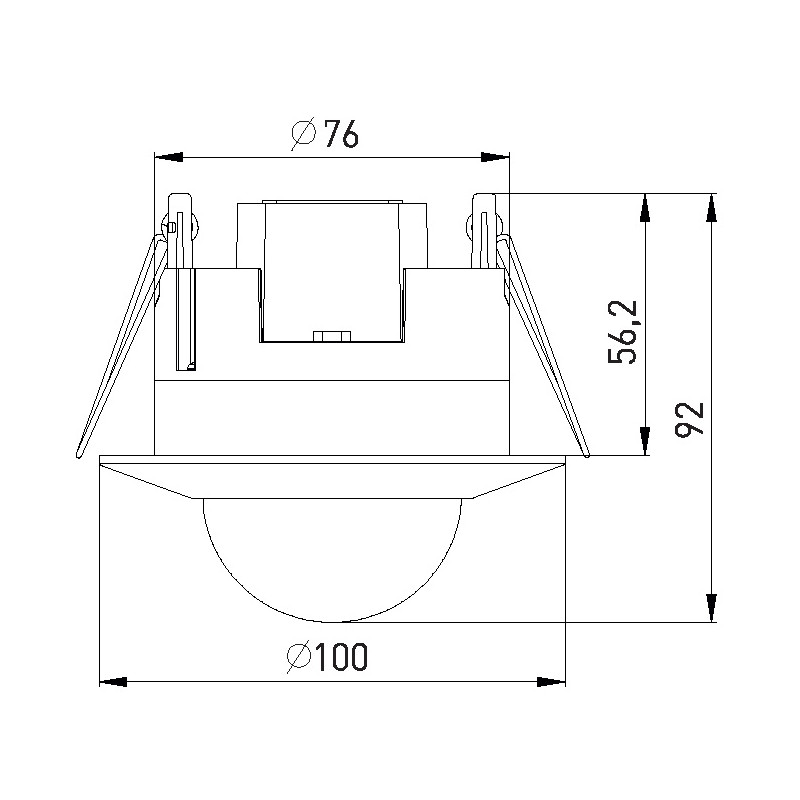 Greenlux PRES SENSOR 31 - Prítomnostne čidlo PIR GXSI017