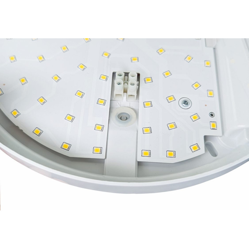 Greenlux LED HIBIS 15W PIR NW 1250/1850m - Dekoratívne svietidlo LED s PIR čidlom pohybu GXPS200
