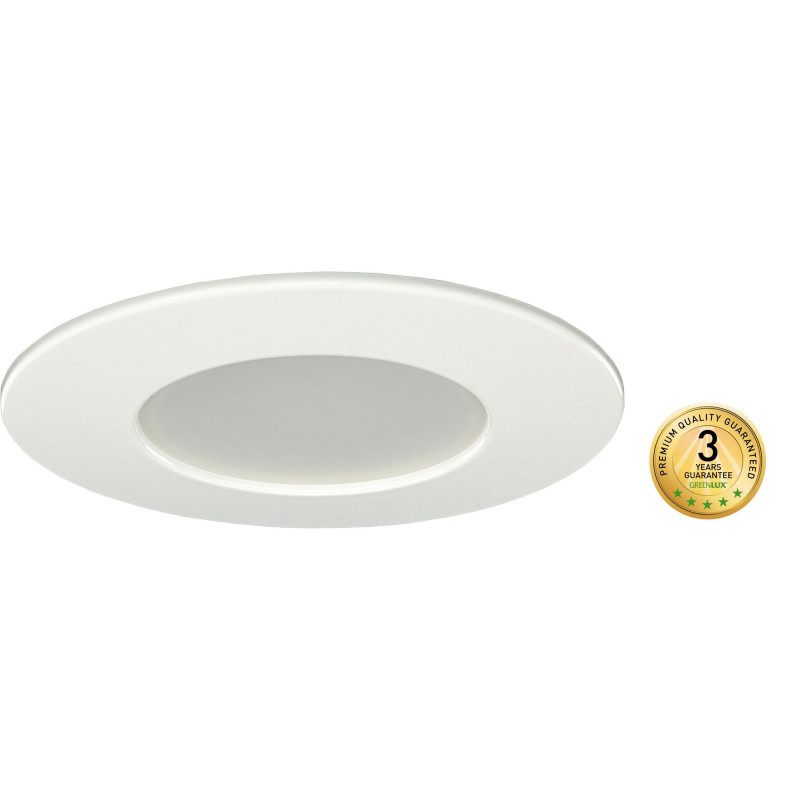 Greenlux LED BONO-R WHITE 7W WW 940/640lm - Svietidlo LED vstavané typu downlight GXLL036v2