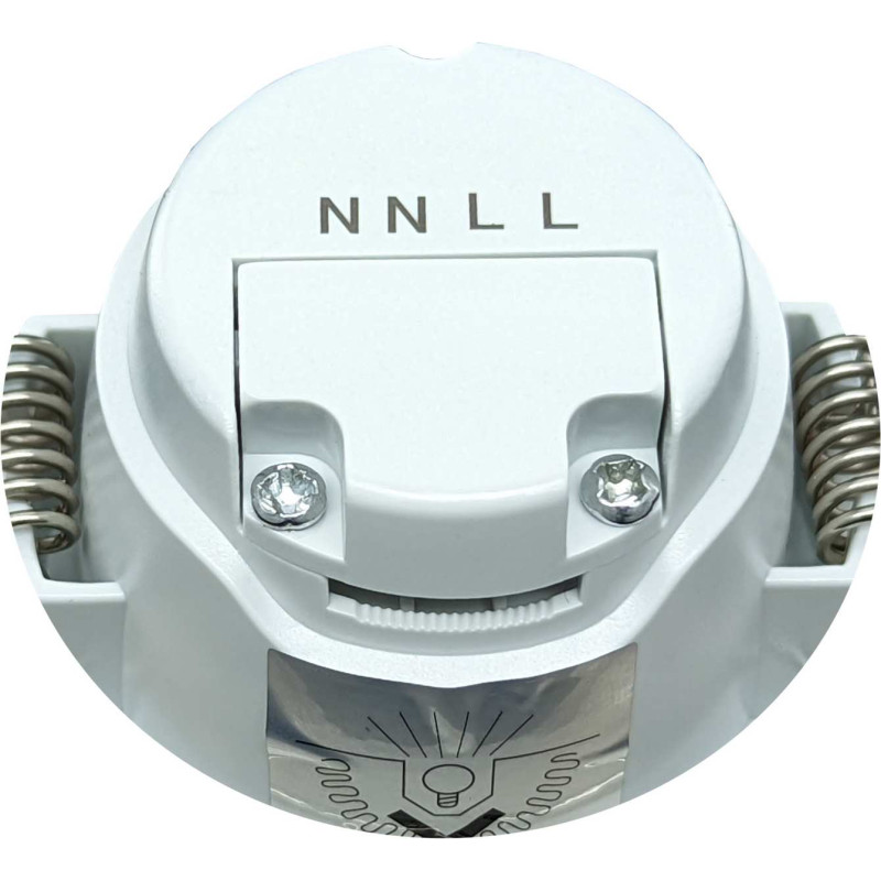 Greenlux LED BONO-R Matt chrome  7W NW 960/660lm - Svietidlo LED vstavané typu downlight GXLL037v2