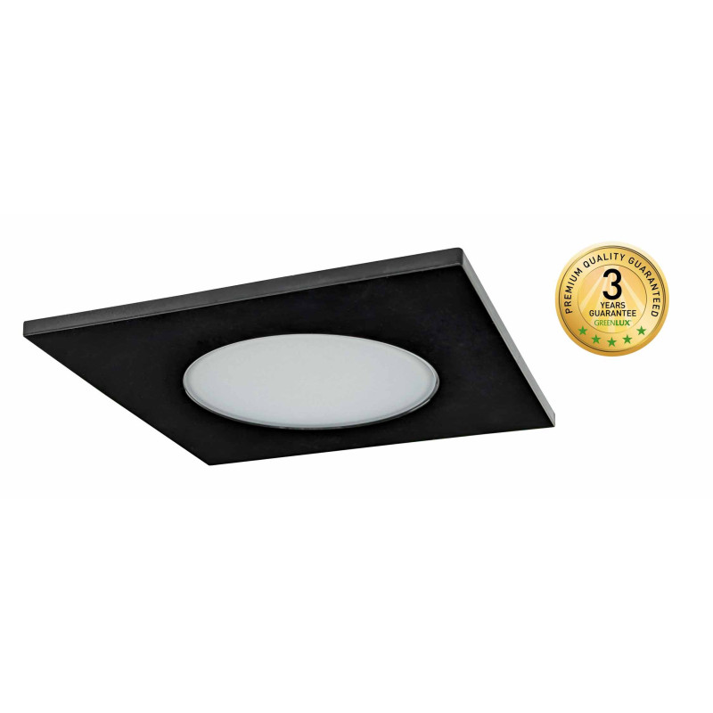 Greenlux LED BONO-S Black 5W NW 660/460lm - Svietidlo LED vstavané typu downlight GXLL083v2