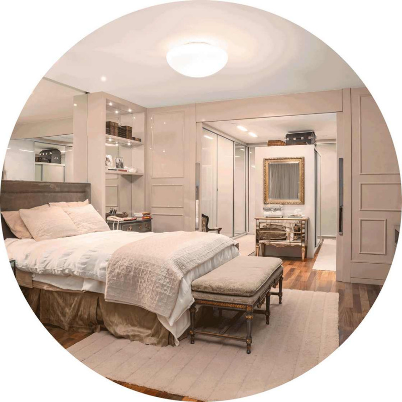 Greenlux DAISY REVA IP44 HF E27  - Svietidlo E27 s mikrovlnným čidlom  GXDS272v2