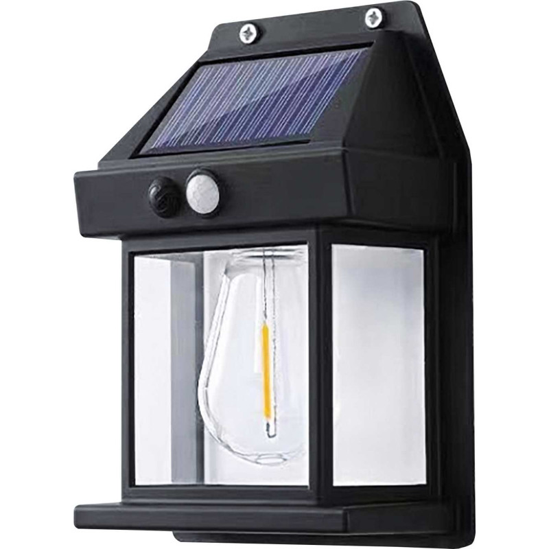 Greenlux LANTER SOLAR B  NW 100lm - Solárne LED svietidlo s PIR pohybovým senzorom GXSO026