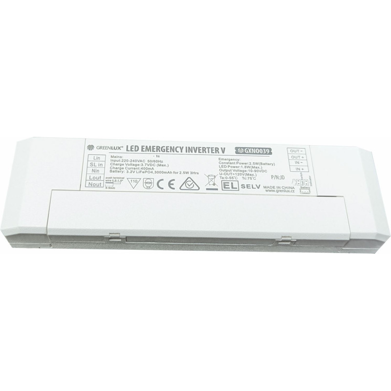 Greenlux LED EMERGENCY INVERTER V  - Núdzový modul s batériou GXNO039
