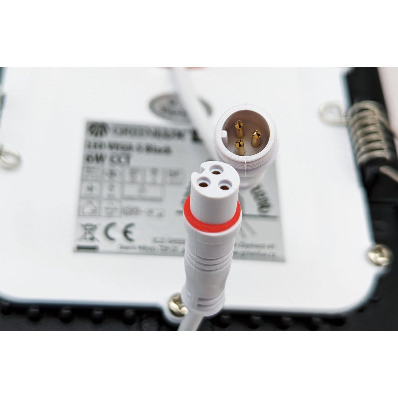 Greenlux LED VEGA-S Black 18W CCT 1600/2420lm - Svietidlo LED vstavané typu downlight GXDW411