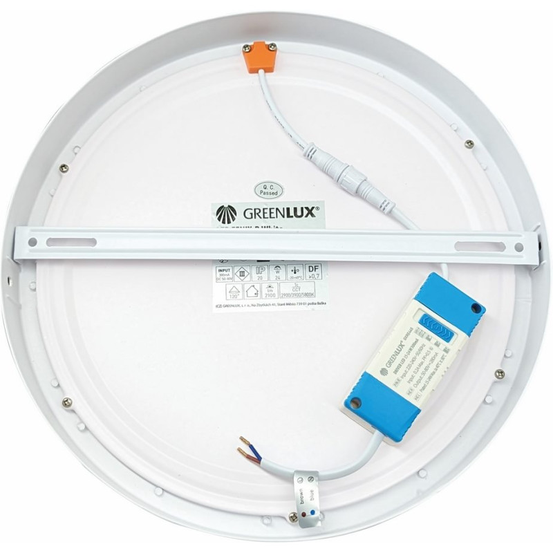 Greenlux LED FENIX-R White 24W CCT 2100/3220lm - Prisadené LED svietidlo typu downlight GXDW428