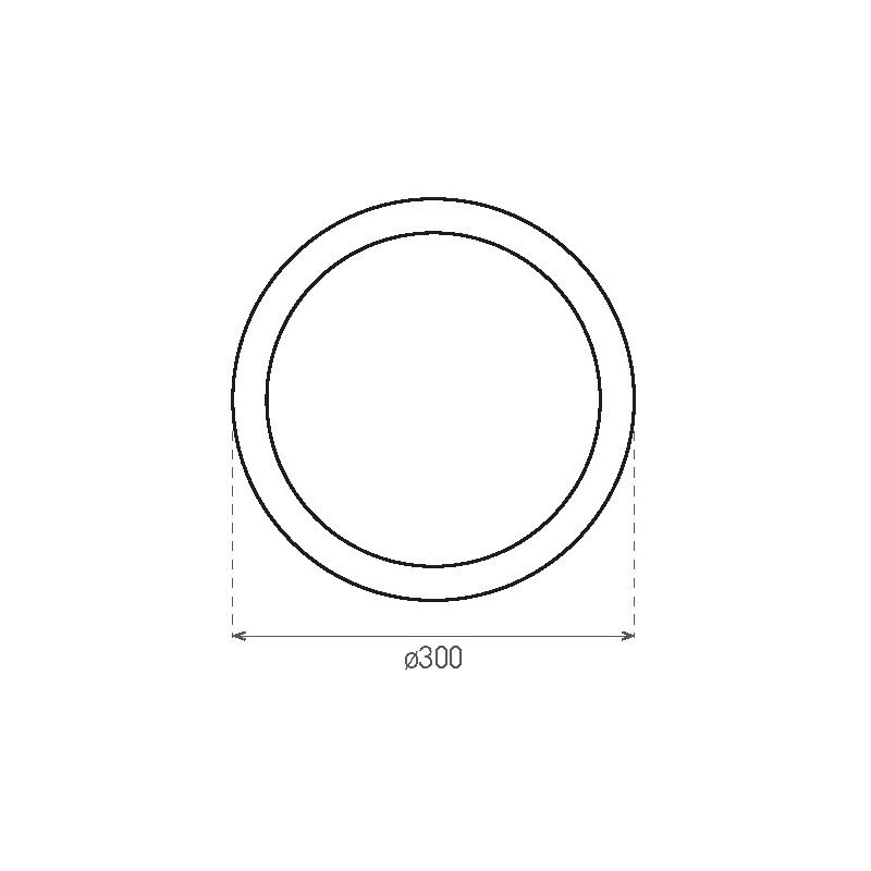 Greenlux RENO PROFI W 16W HF NW DIM 1650/2250lm  - LED svietidlo s mikrovlnným senzorom GXPR081v2