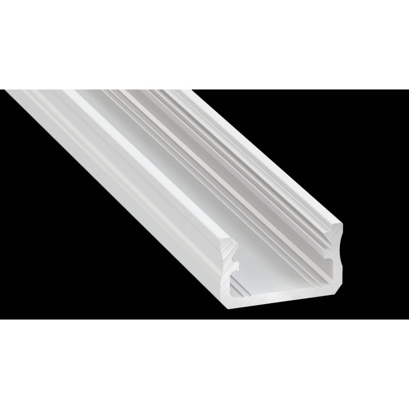 Greenlux AL-PROFIL A WHITE 2M (10-0011-20) - Prisadený hliníkový profil GXLP1001