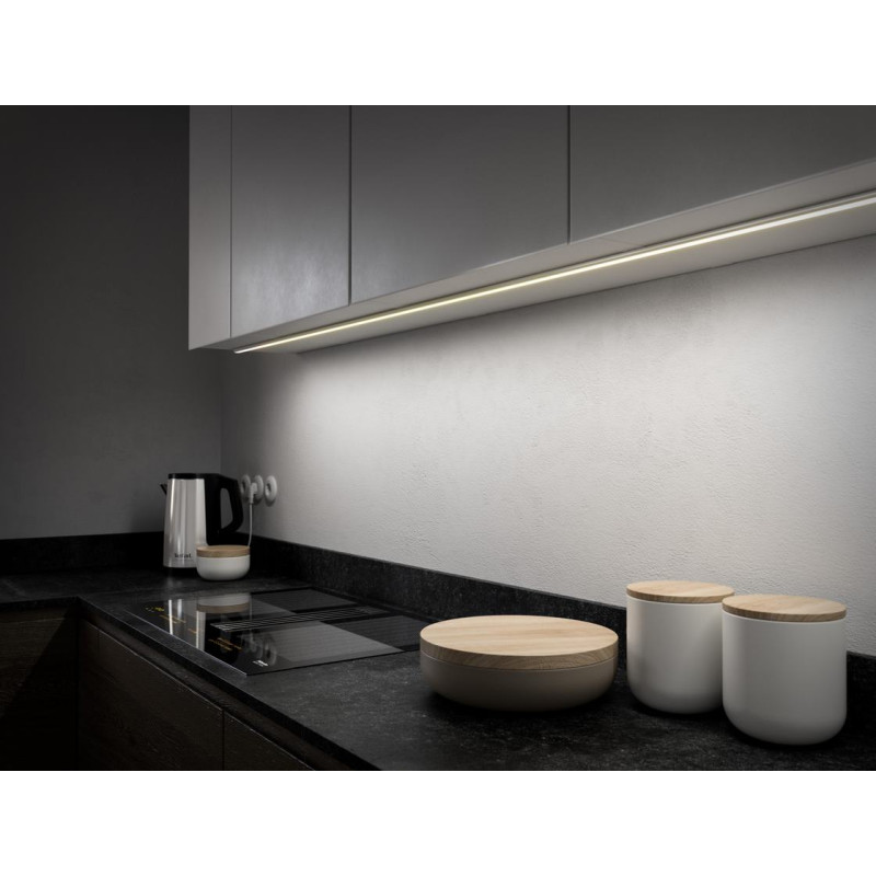 Greenlux AL-PROFIL A SILVER 1M (10-0014-10) - Prisadený hliníkový profil GXLP1006