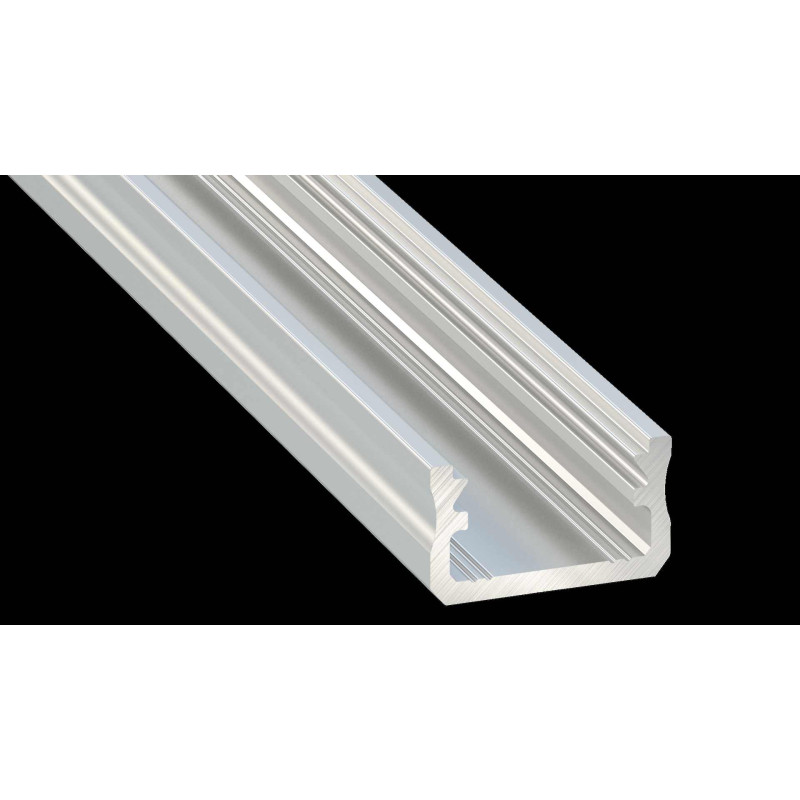 Greenlux AL-PROFIL A RAW 2M (10-0010-20) - Prisadený hliníkový profil GXLP1009