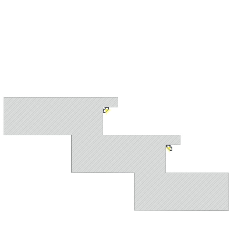 Greenlux AL-PROFIL C RAW 1M (10-0030-10) - Rohový hliníkový profil GXLP1028