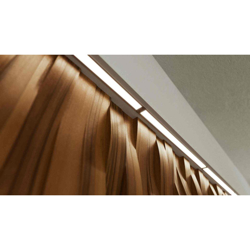 Greenlux AL-PROFIL INDILEDA BLACK 1M (10-0205-10) - Zapustený hliníkový profil GXLP2022