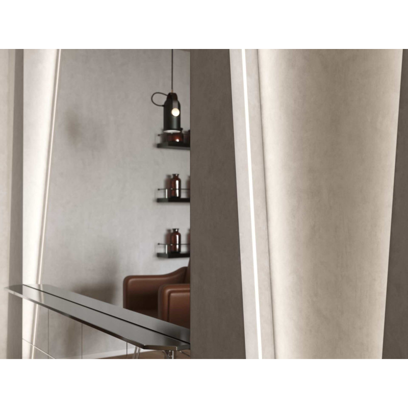 Greenlux AL-PROFIL GAUDI RAW 2M (10-0980-20) - Zapustený hliníkový profil GXLP2057