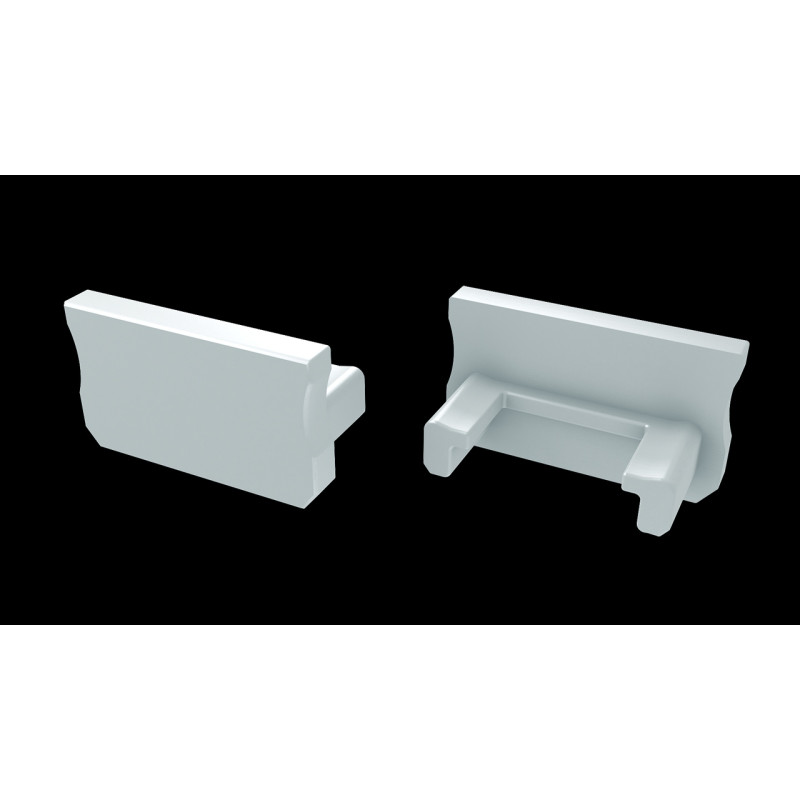 Greenlux EC-PROFIL A WHITE (12-0011-01) - Koncovka profilu GXLP1400