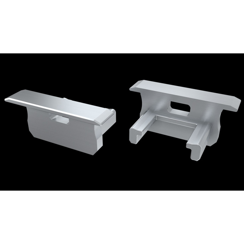 Greenlux EC-PROFIL B GRAY HO (12-0154-00) - Koncovka profilu GXLP1412