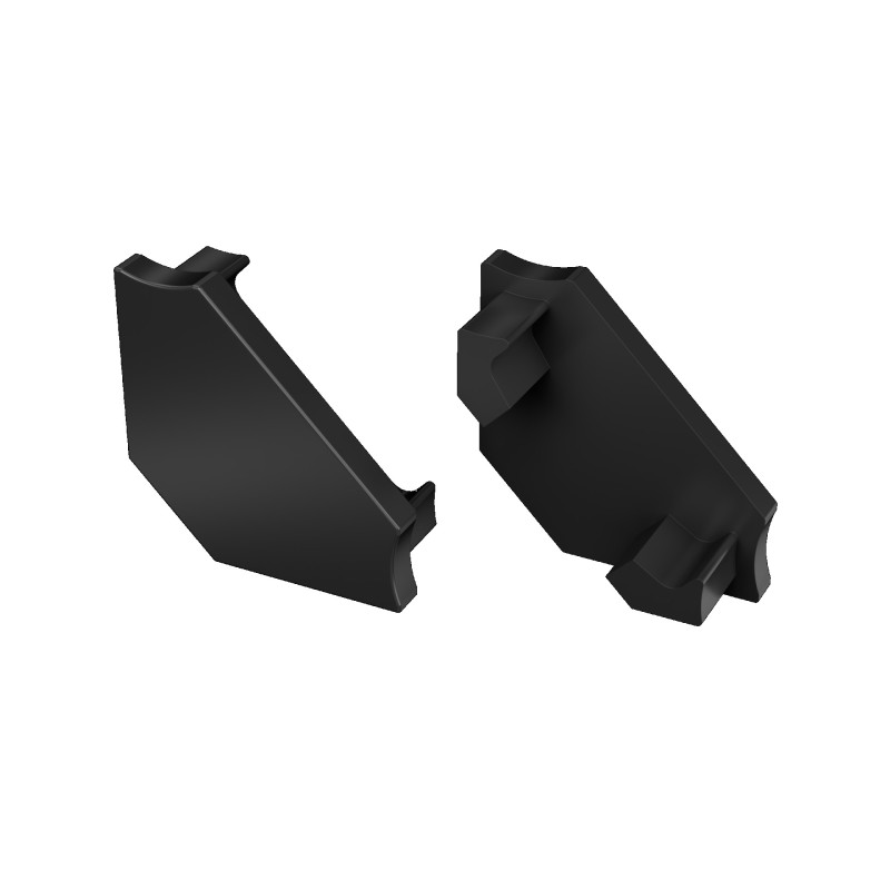 Greenlux EC-PROFIL C BLACK (12-0042-01) - Koncovka profilu GXLP1422