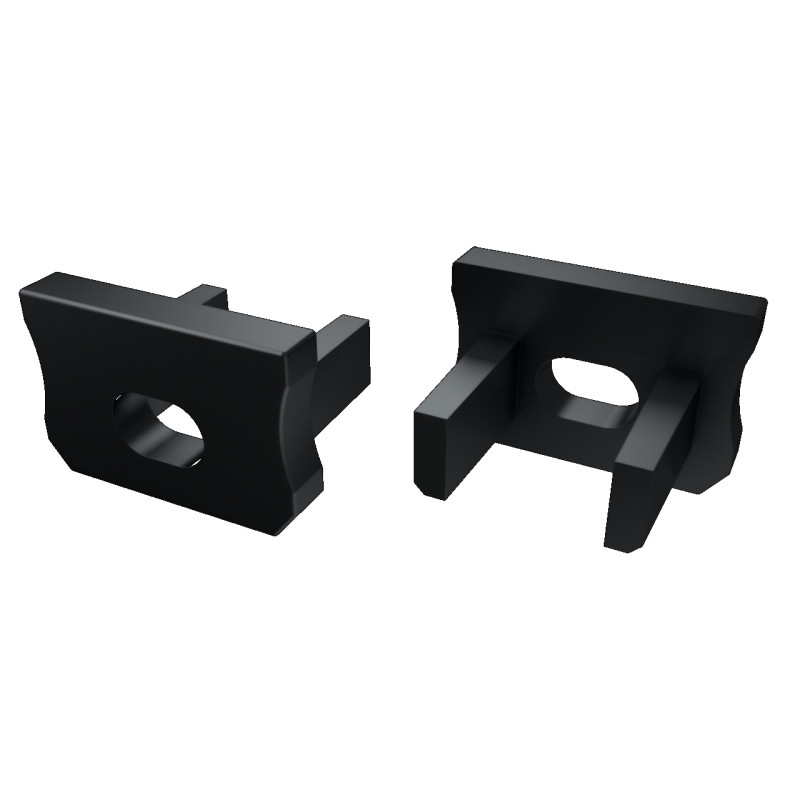 Greenlux EC-PROFIL X BLACK HO (12-0082-00) - Koncovka profilu GXLP1453