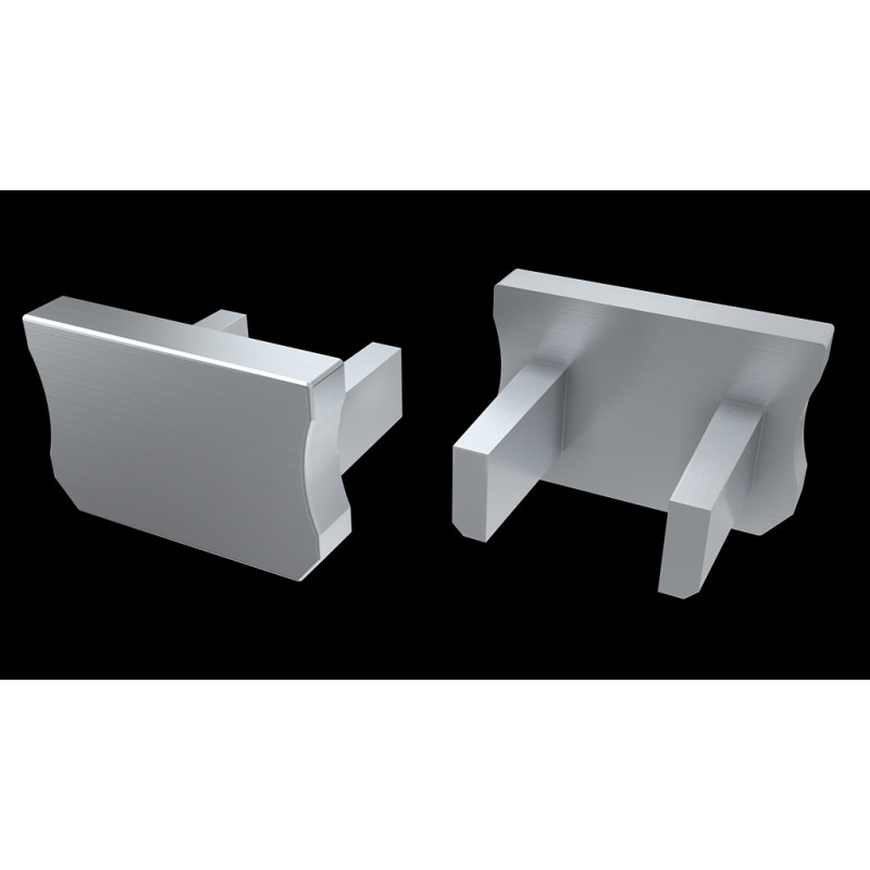 Greenlux EC-PROFIL X GRAY (12-0084-01) - Koncovka profilu GXLP1454