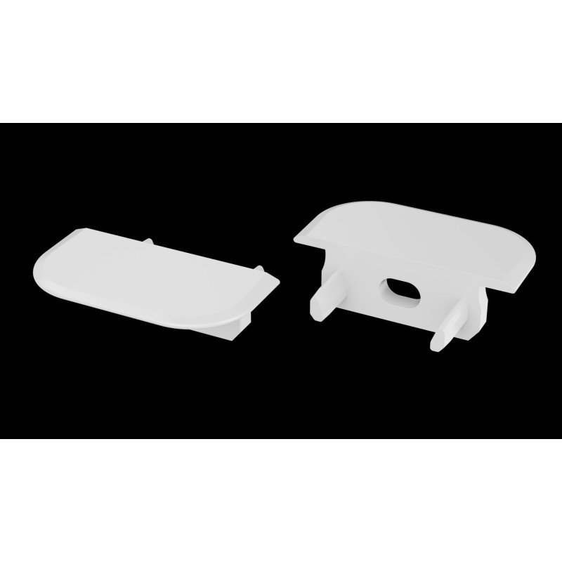 Greenlux EC-PROFIL Z WHITE HO (12-0101-00) - Koncovka profilu GXLP1470